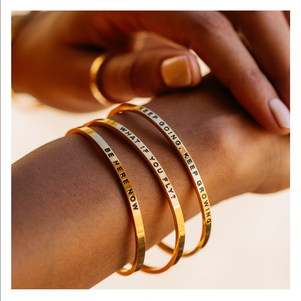 MantraBand “Live What you Love” Bangle